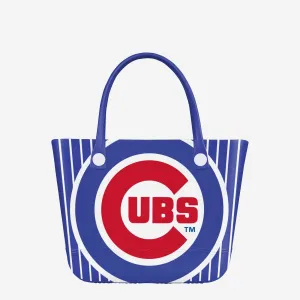 Chicago Cubs Pinstripe Tailgate Tote Bag