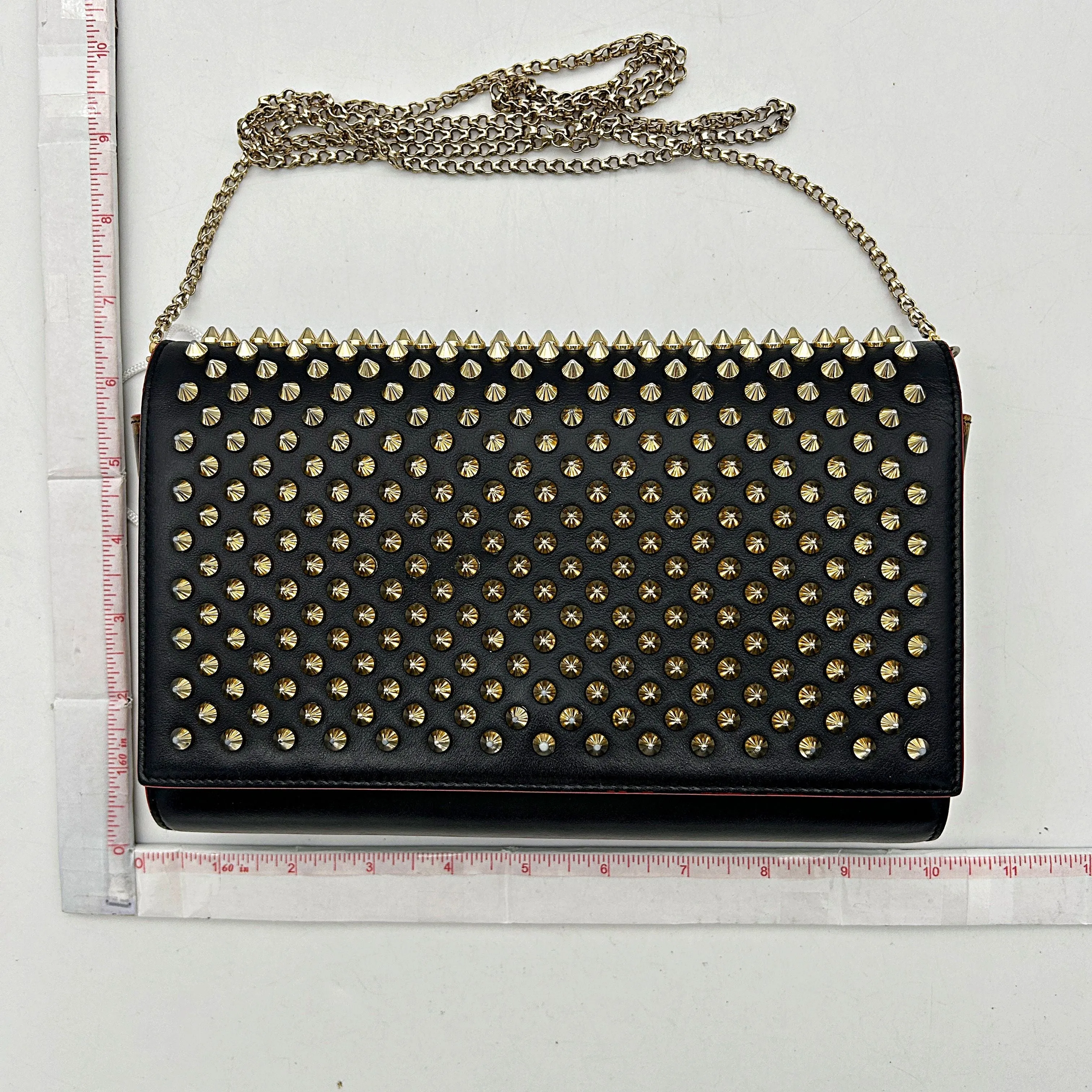 Christian Louboutin | Bags | Christian Louboutin Satin Evening Clutch Purse Nwt  LA11220