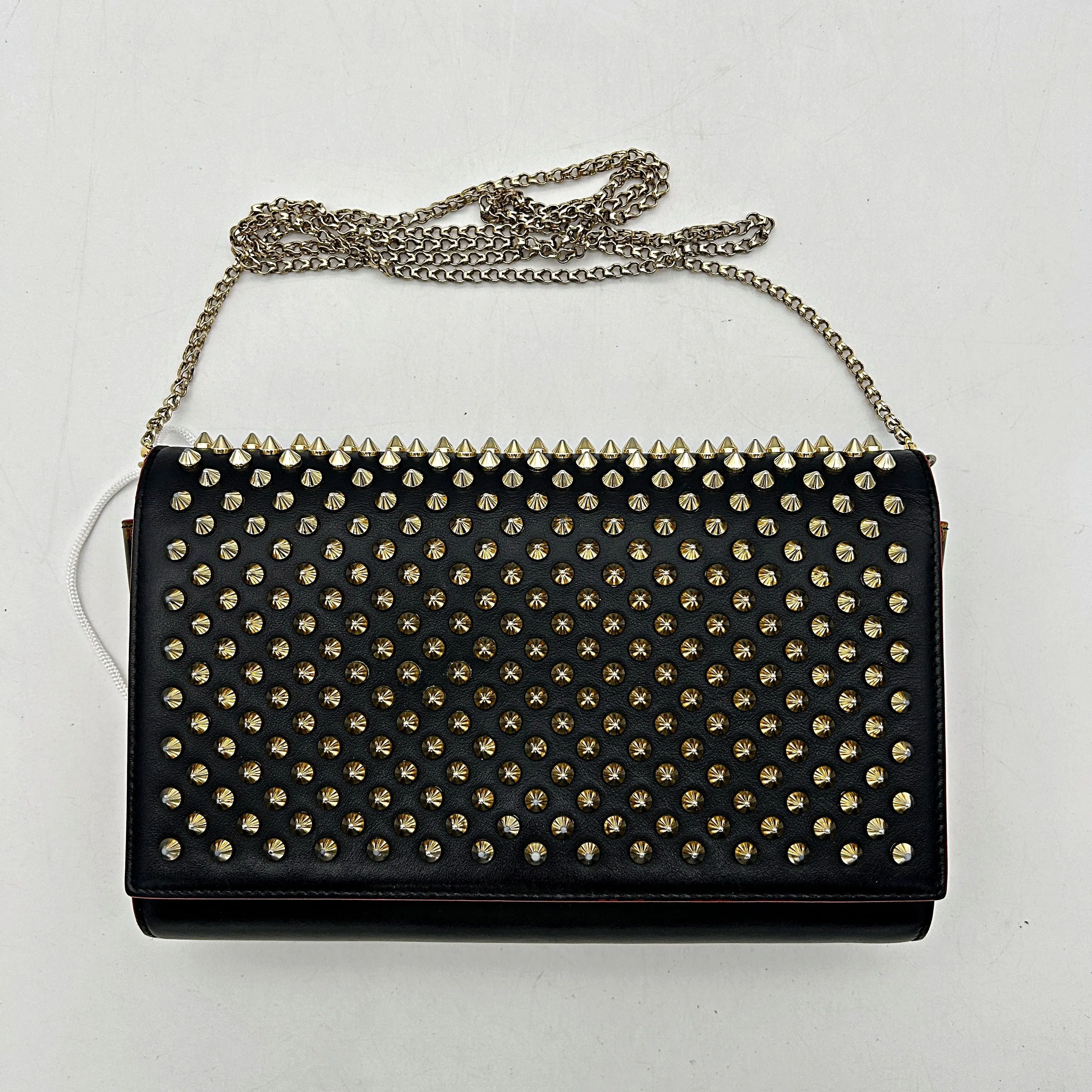 Christian Louboutin | Bags | Christian Louboutin Satin Evening Clutch Purse Nwt  LA11220