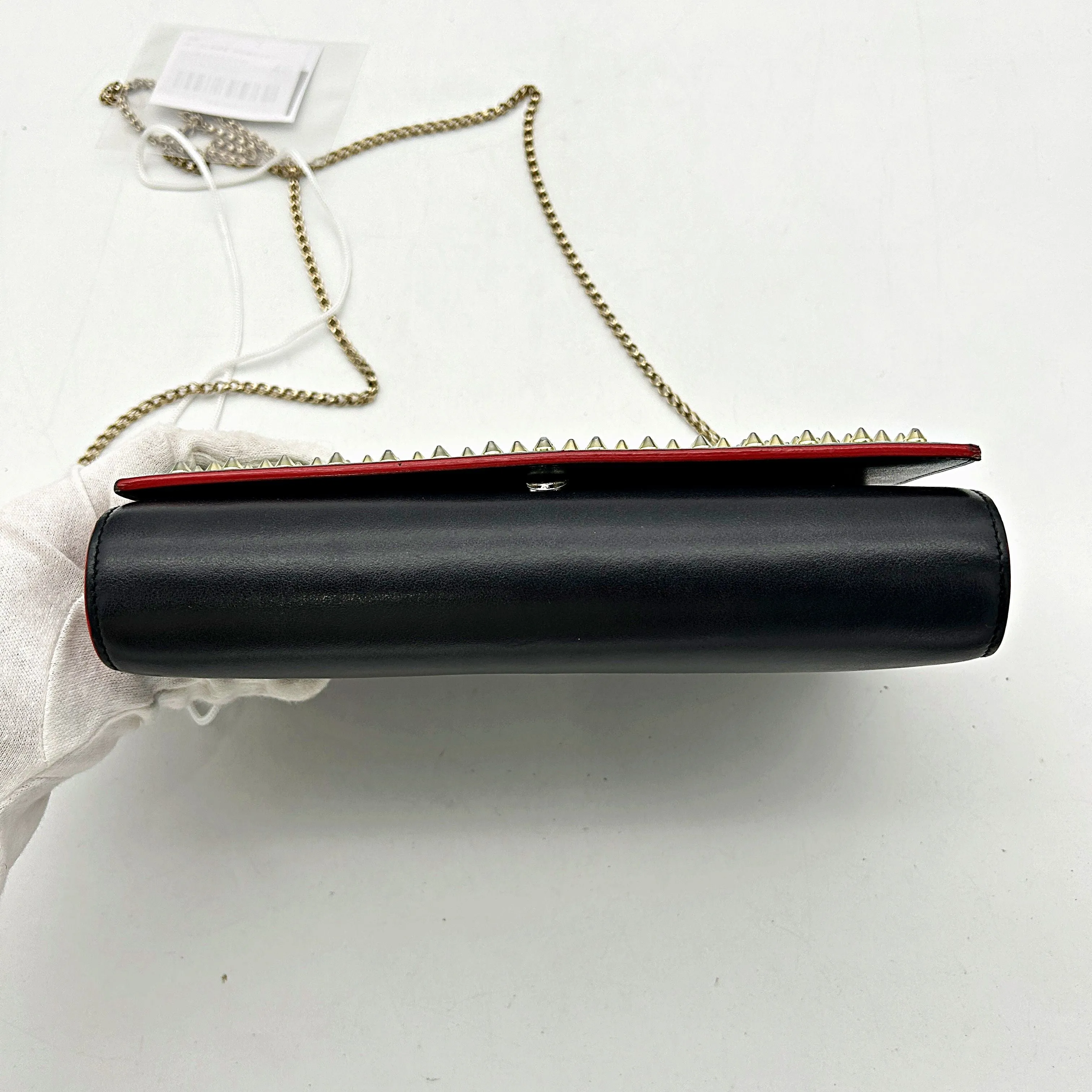 Christian Louboutin | Bags | Christian Louboutin Satin Evening Clutch Purse Nwt  LA11220