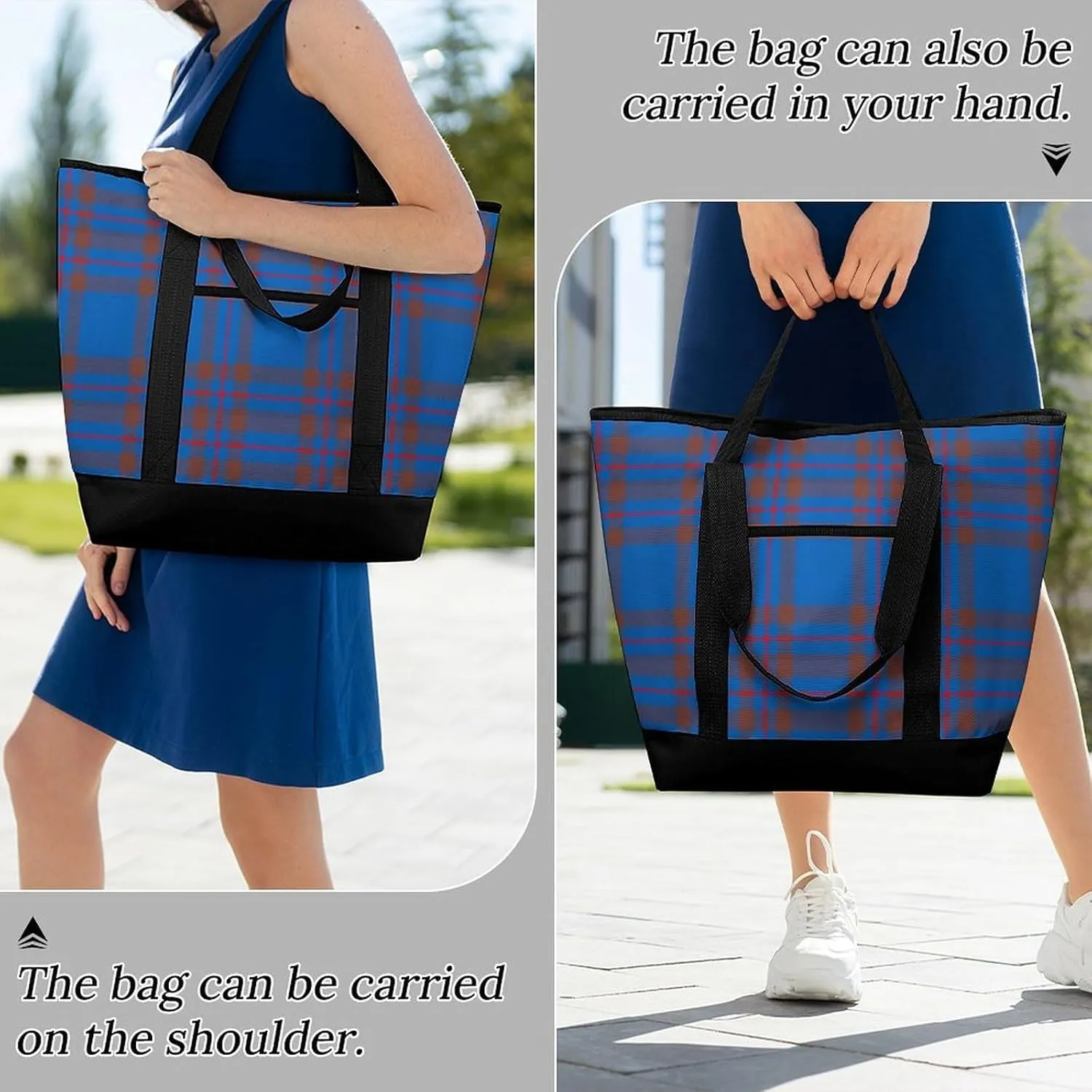 Clan Ferguson Tartan Fashionable Large Capacity Insulated Shopping Bag