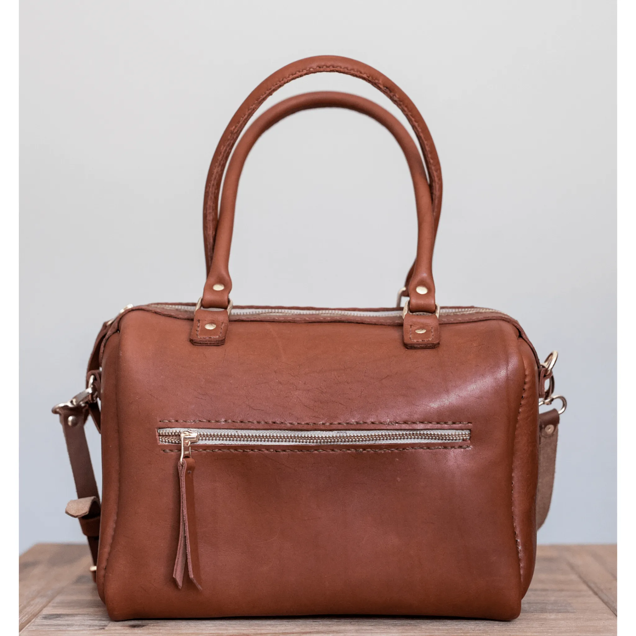 Classic Leather Priscilla Handbag