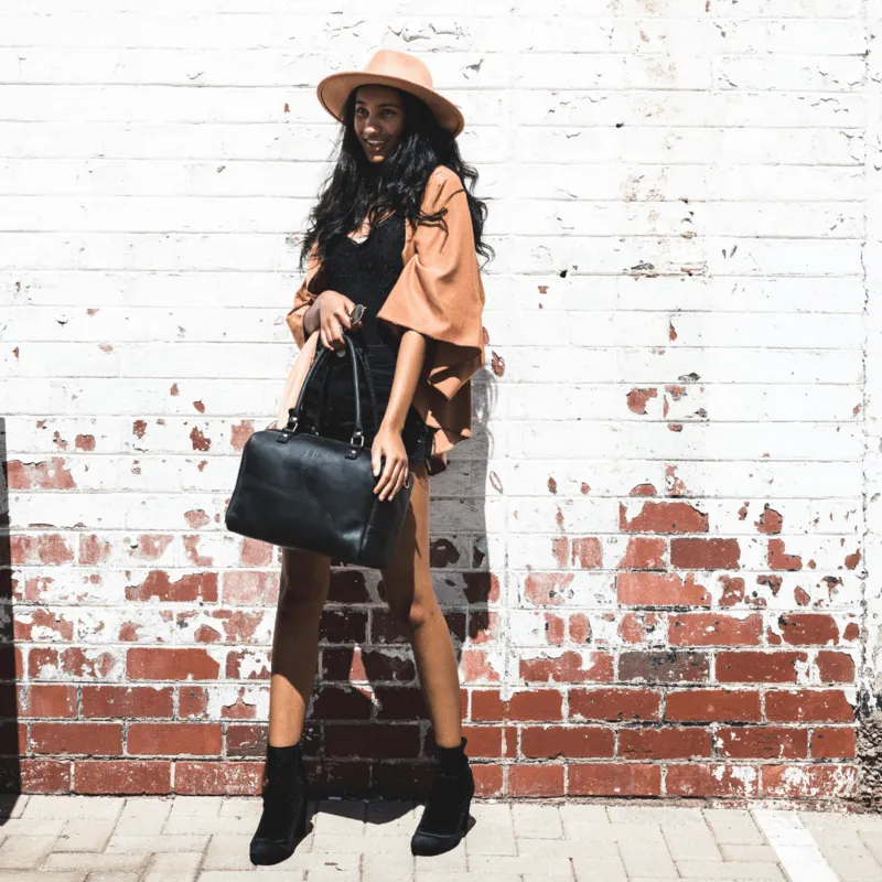 Classic Leather Priscilla Handbag