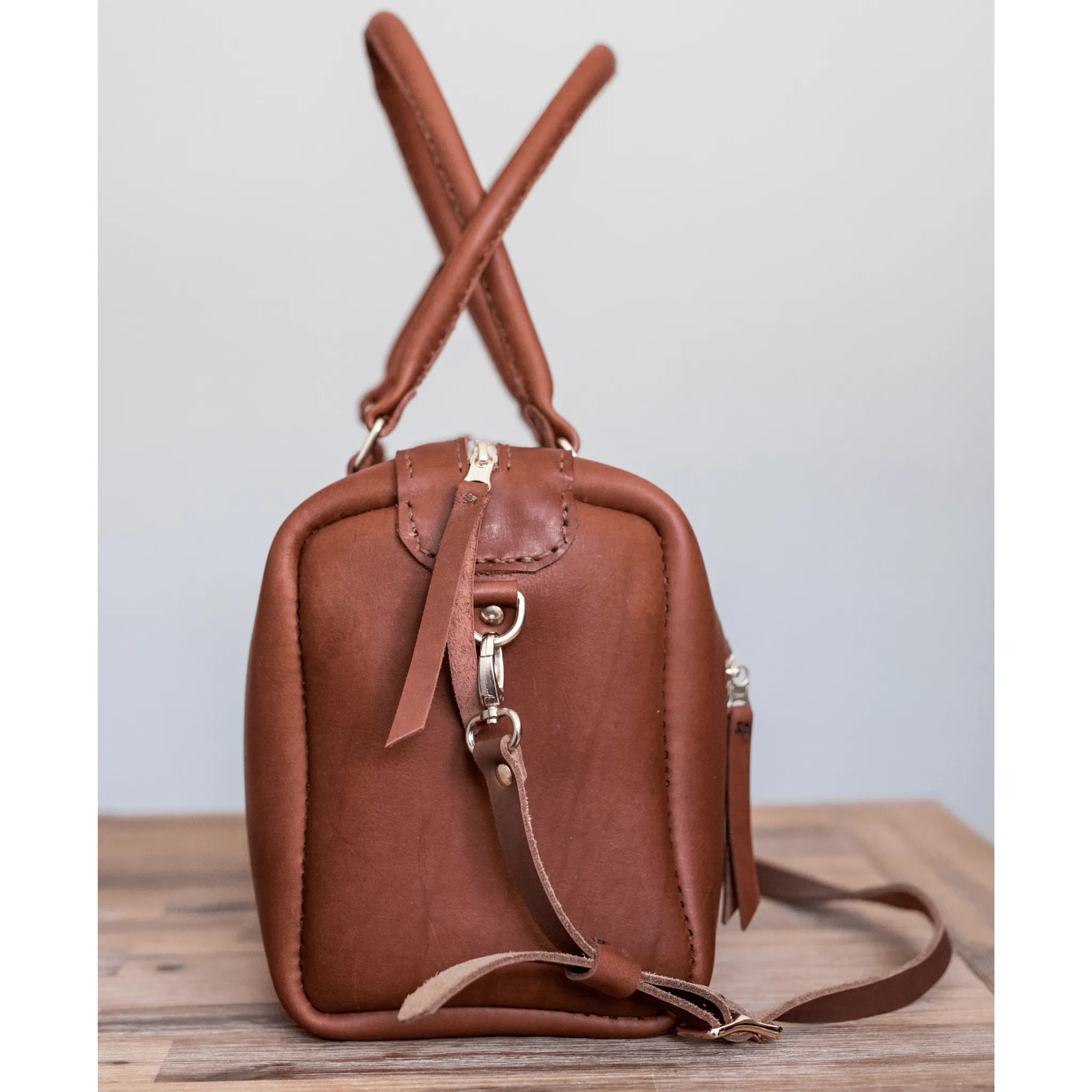 Classic Leather Priscilla Handbag