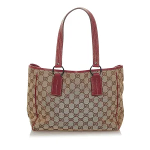 Clearance Handbag Trendy Gucci Canvas GG (SHG-28498)