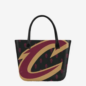 Cleveland Cavaliers Big Logo Mini Print Tailgate Tote Bag