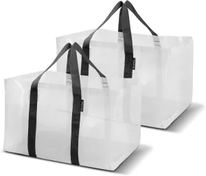 CleverMade Storage Bags and Totes - Soft-Sided, Durable Multi-Purpose Storage Solutions for Moving, Shopping, and Organizing