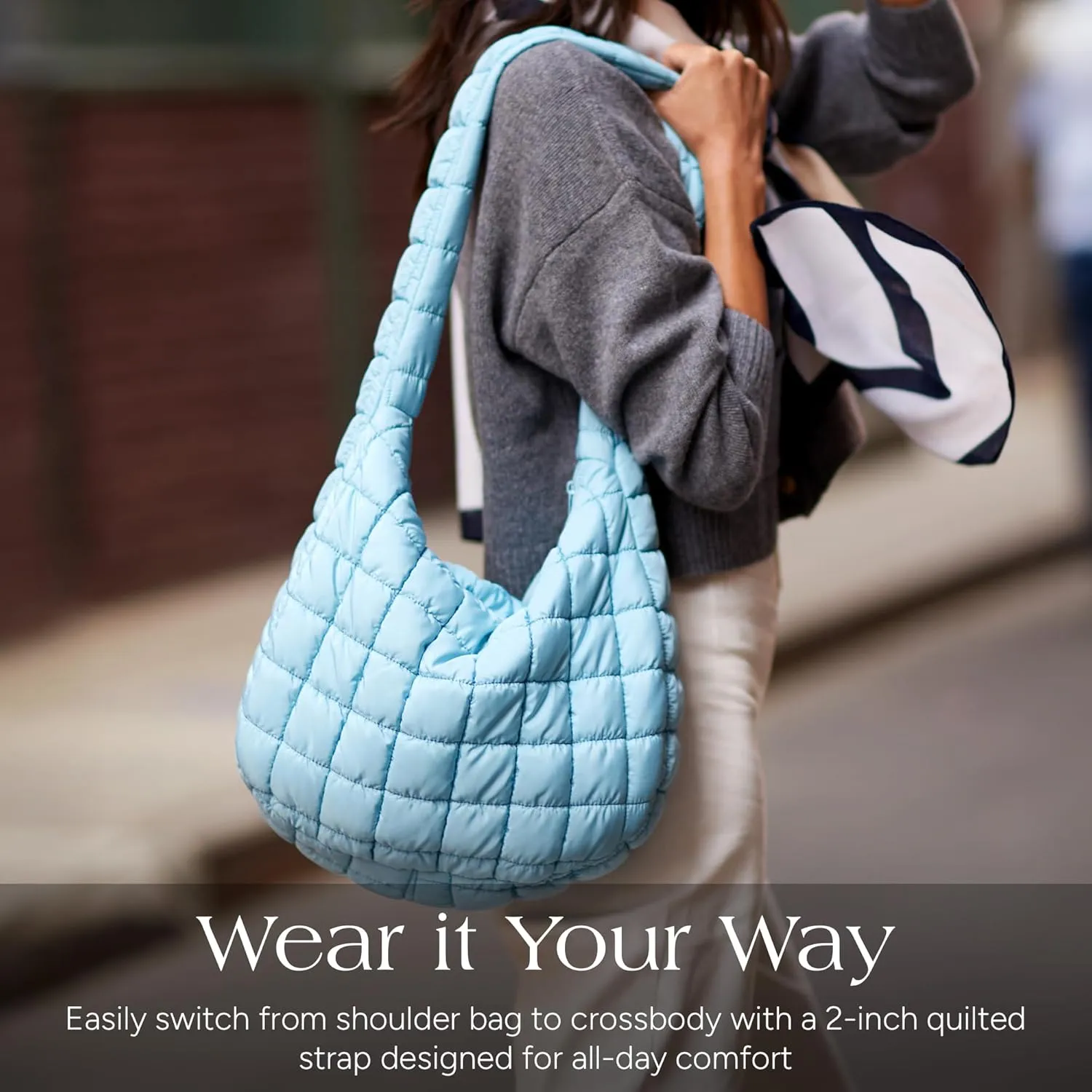 Cloud Puffer Crossbody Bag