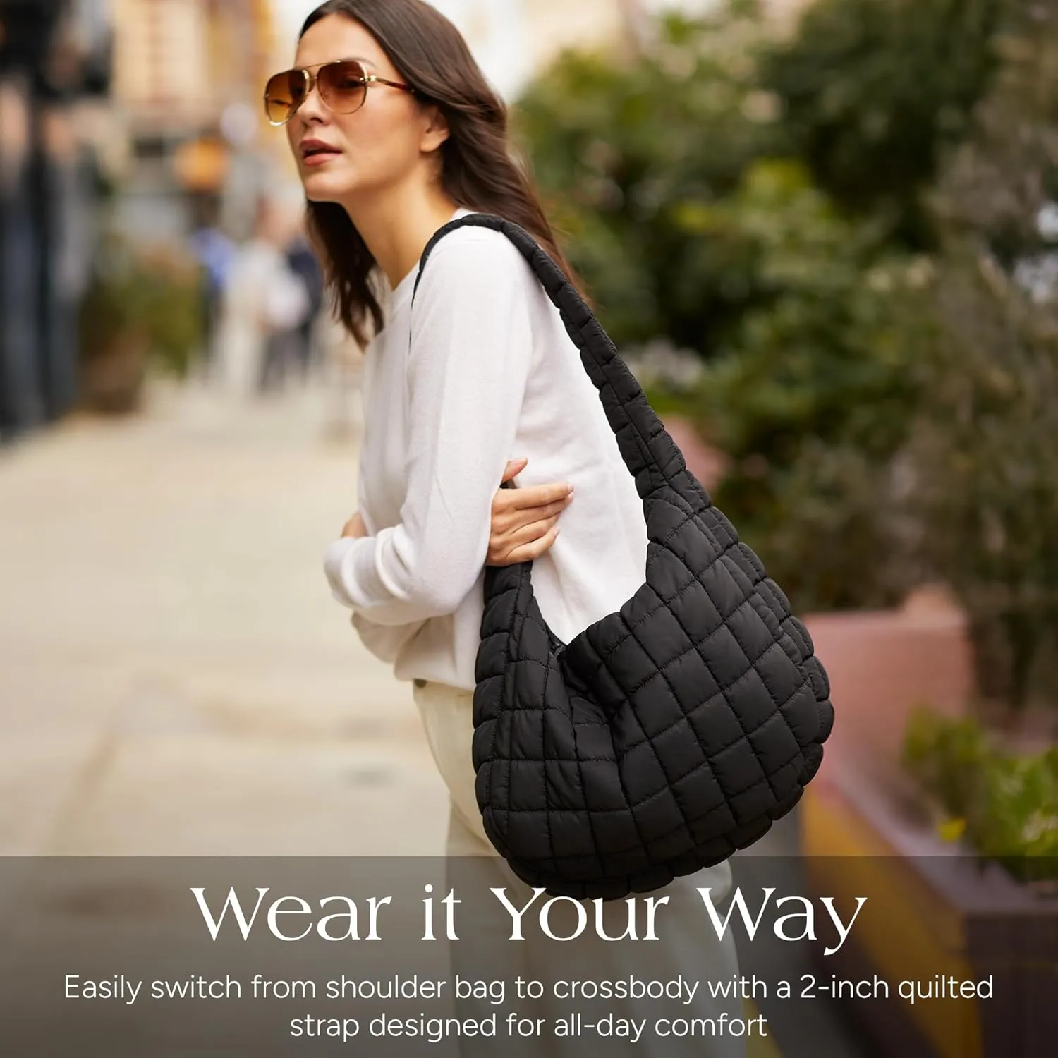 Cloud Puffer Crossbody Bag