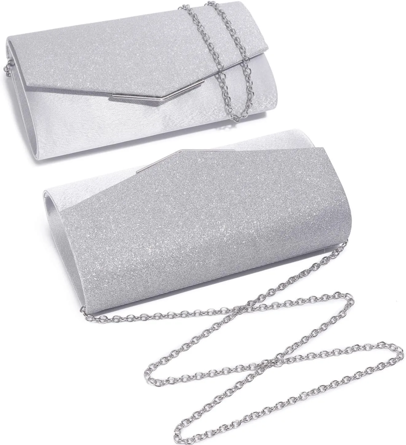 Clutch Purses For Women Evening Bags Shining Envelope Handbags Shoulder Crossbody bag for Women Wedding Party Prom