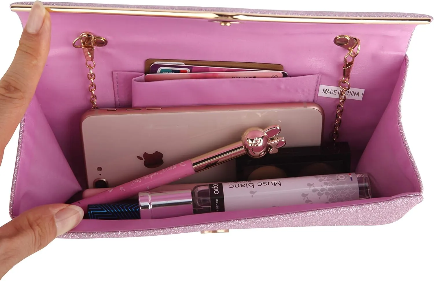 Clutch Purses For Women Evening Bags Sparkling Shoulder Envelope Party Cross Body Handbags
