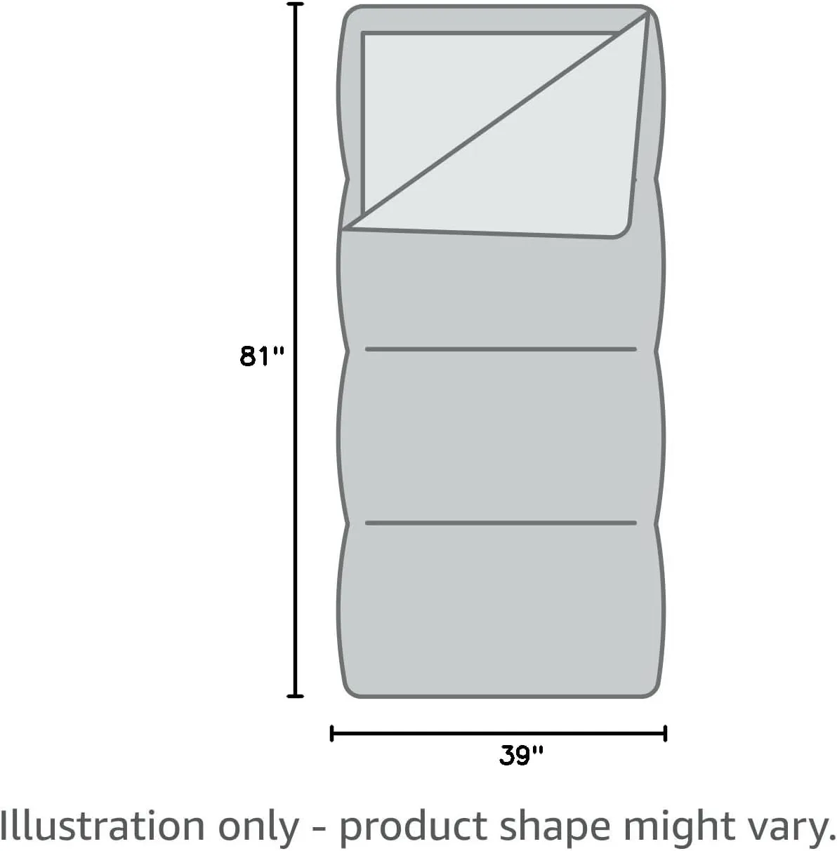 Coleman 2000029002 Aspen Meadows Sleeping Bag, Warm Weather, 39 x 81-in. - Quantity 2