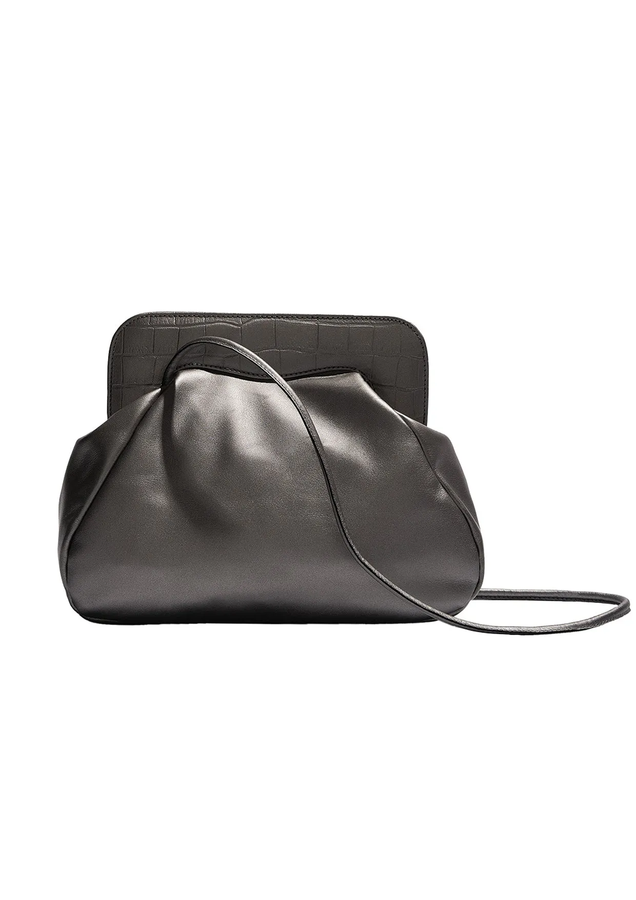 Constanza Leather Clutch Bag