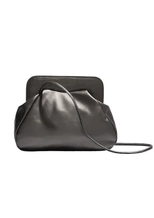 Constanza Leather Clutch Bag