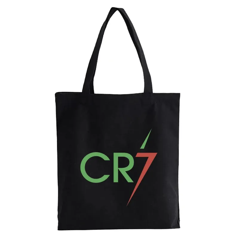 Cristiano Ronaldo CR7 Shopper Fashion Shoulder Bag Eco Handbag Tote Bags