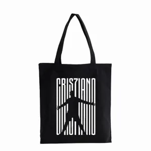 Cristiano Ronaldo CR7 Shopper Fashion Shoulder Bag Eco Handbag Tote Bags