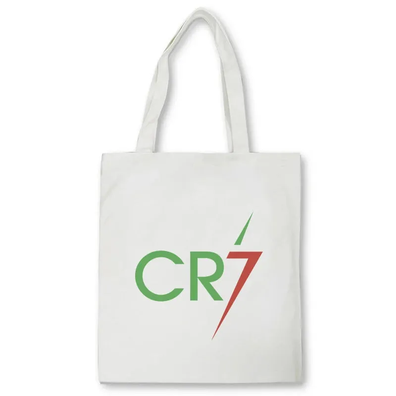Cristiano Ronaldo CR7 Shopper Fashion Shoulder Bag Eco Handbag Tote Bags