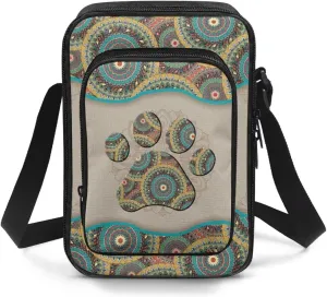 Crossbody Bag for Women Men Trendy Sling Purse with Adjustable Strap Casual Handbag Travel Shoulder Bag for Hiking