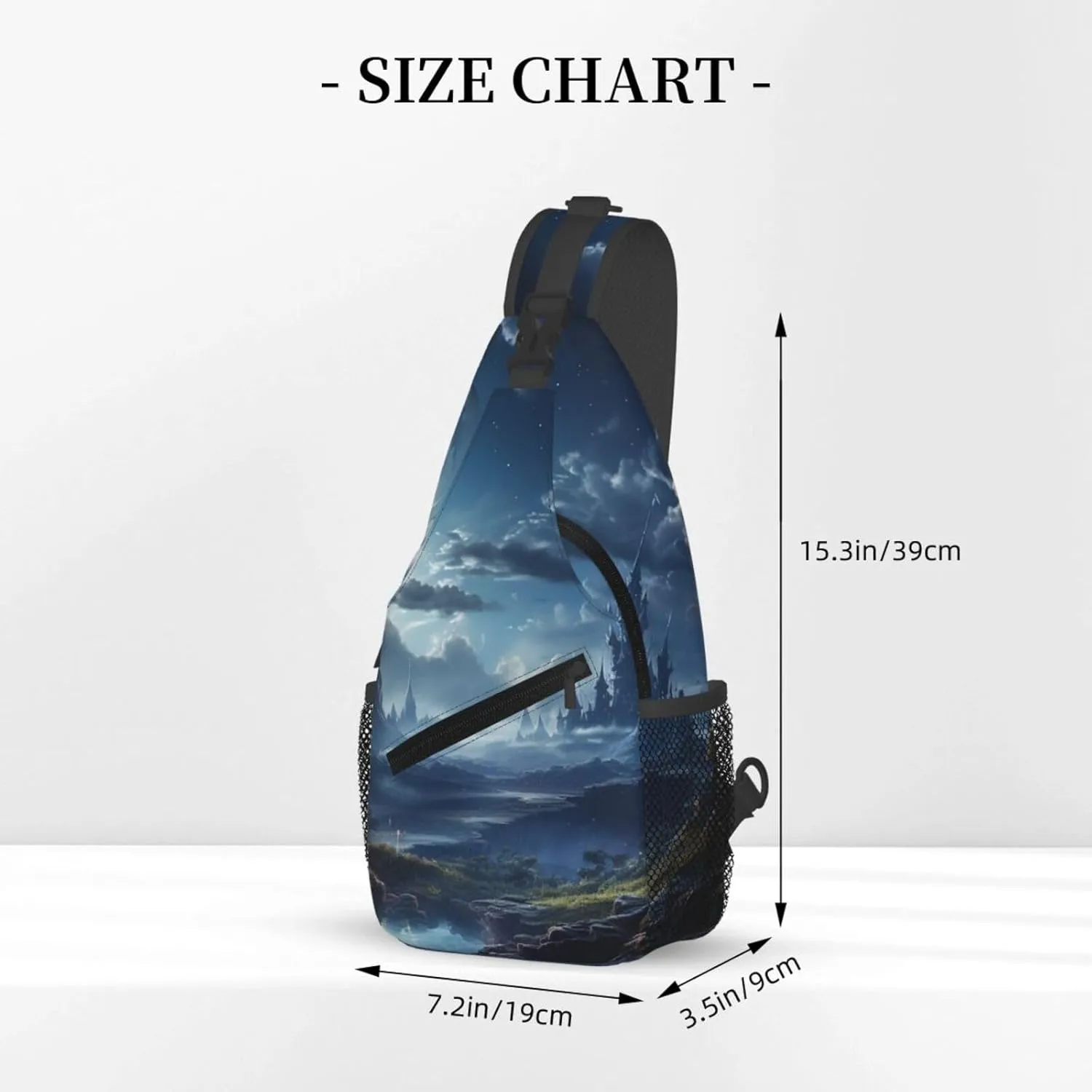 Crossbody Bags for Women Men Trendy Sling Bag Casual Chest Bag Mosaic Collage Shoulder Bag for Travel Sport