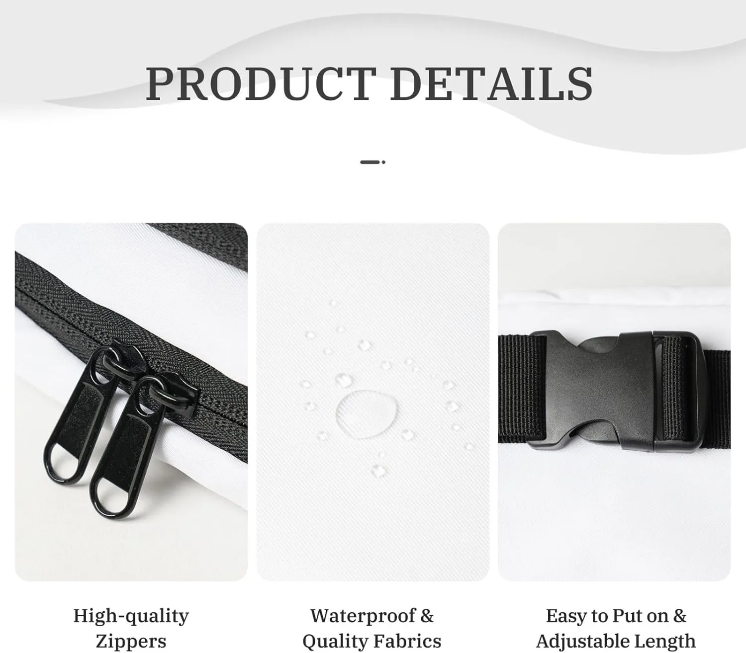Customized Waist Pack Add Your Own Text Logo Photo Unisex Fanny Pack for Workouts Travel Sports Adjustable Strap