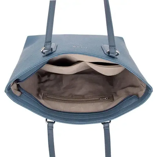 David Jones Leather Tote