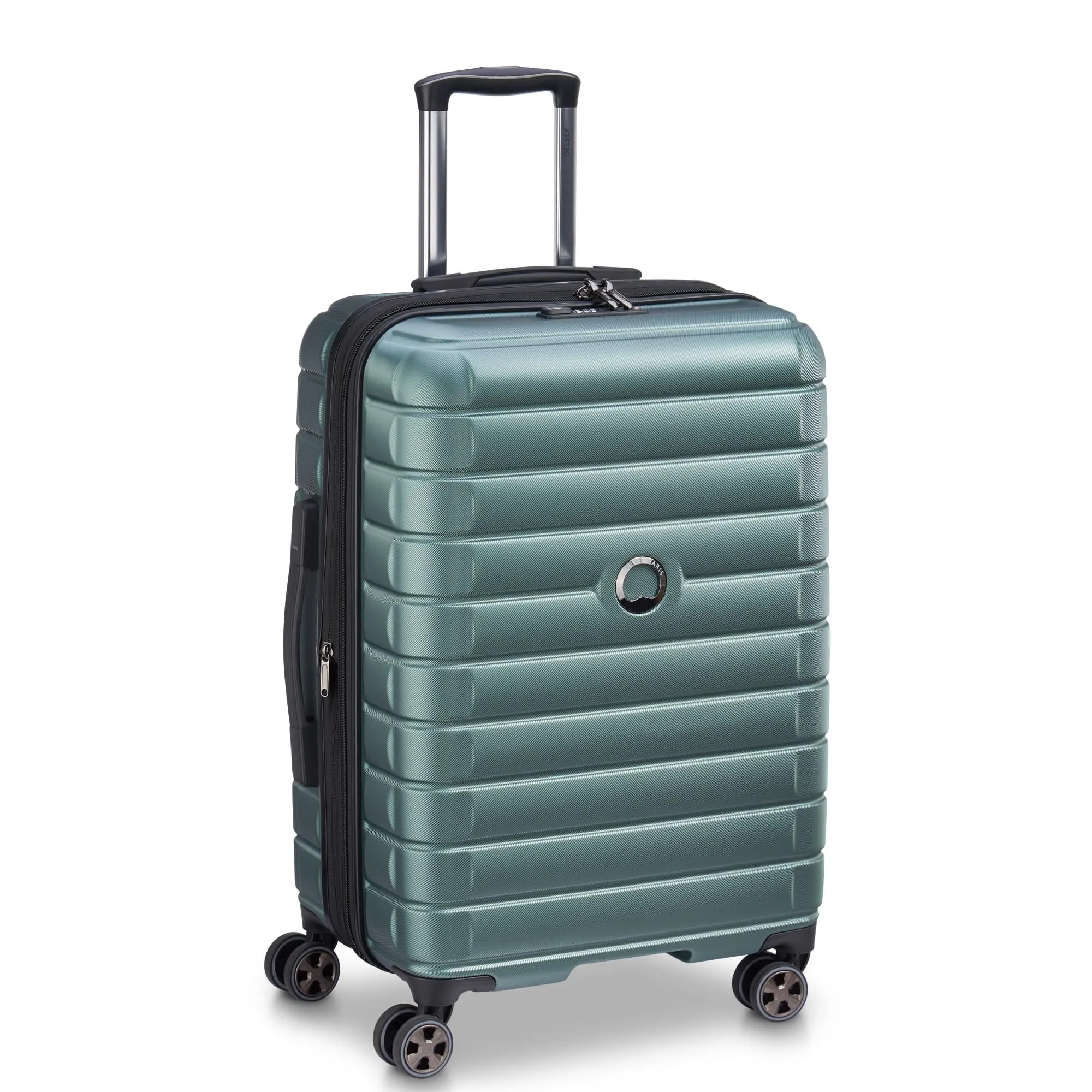 Delsey Helium Shadow 5.0 70Cm Hardcase 4 Double Wheel Check-In Luggage Trolley Green - 00287881903