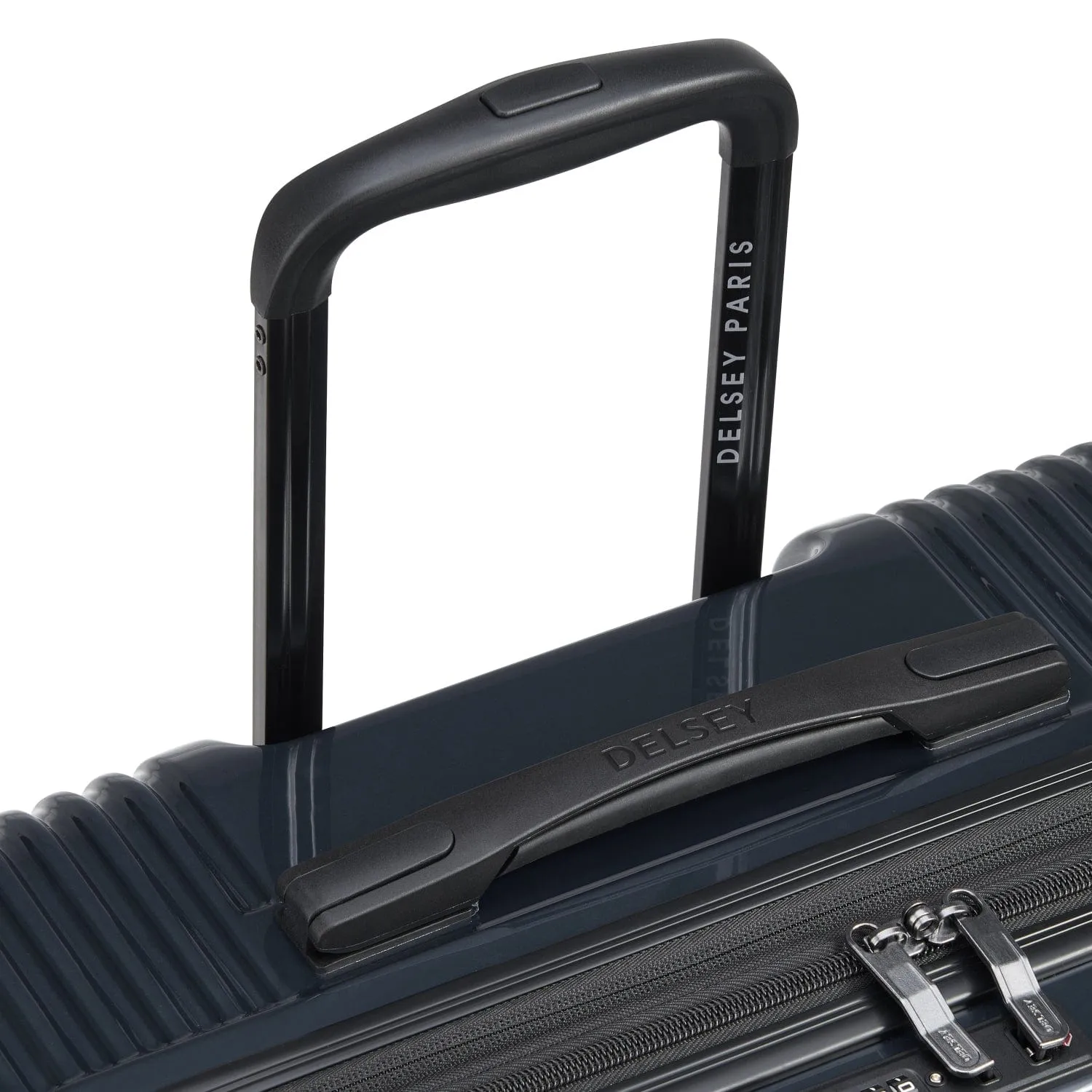 Delsey Ophelie 70Cm Hardcase 4 Double Wheel Expandable Check-In Luggage Trolley Glossy Blue - 00389381962Me