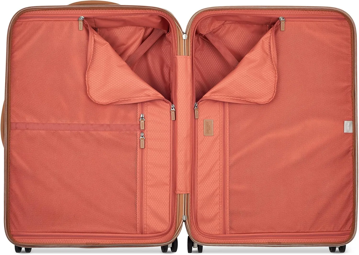 DELSEY PARIS Chatelet Air 2.0 Hardside Luggage with Spinner Wheels, Angora, Checked-Large 28 Inch