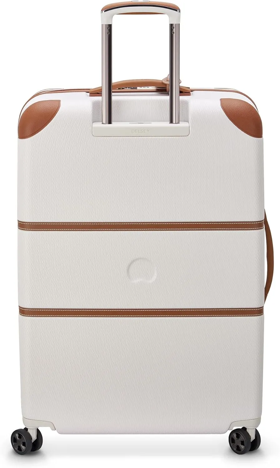 DELSEY PARIS Chatelet Air 2.0 Hardside Luggage with Spinner Wheels, Angora, Checked-Large 28 Inch
