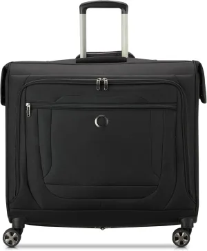 DELSEY PARIS Helium DLX Garment Bag with Spinner Wheels, Black