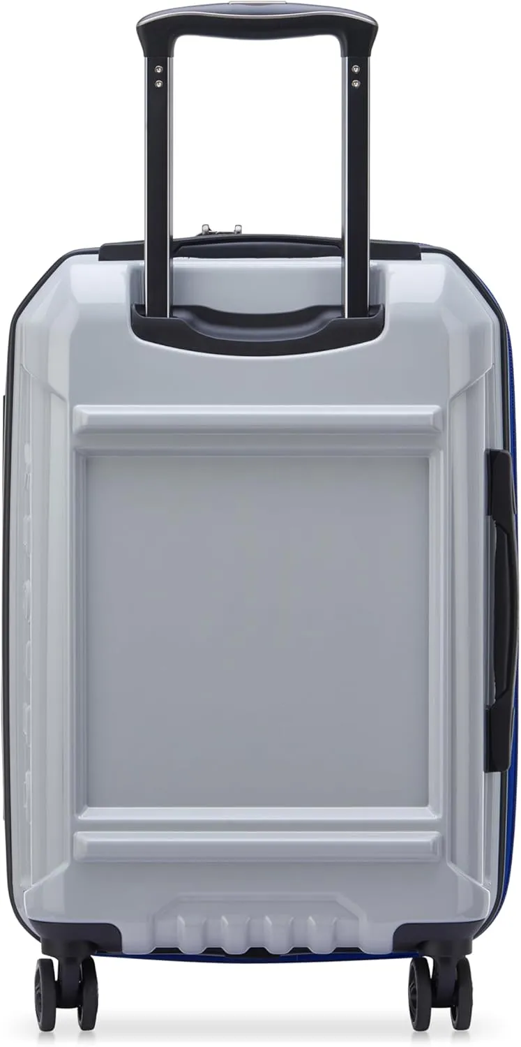 DELSEY PARIS Rempart Hardside Expandable Luggage with Spinner Wheels, Storm Grey, Carry-On 19 Inch