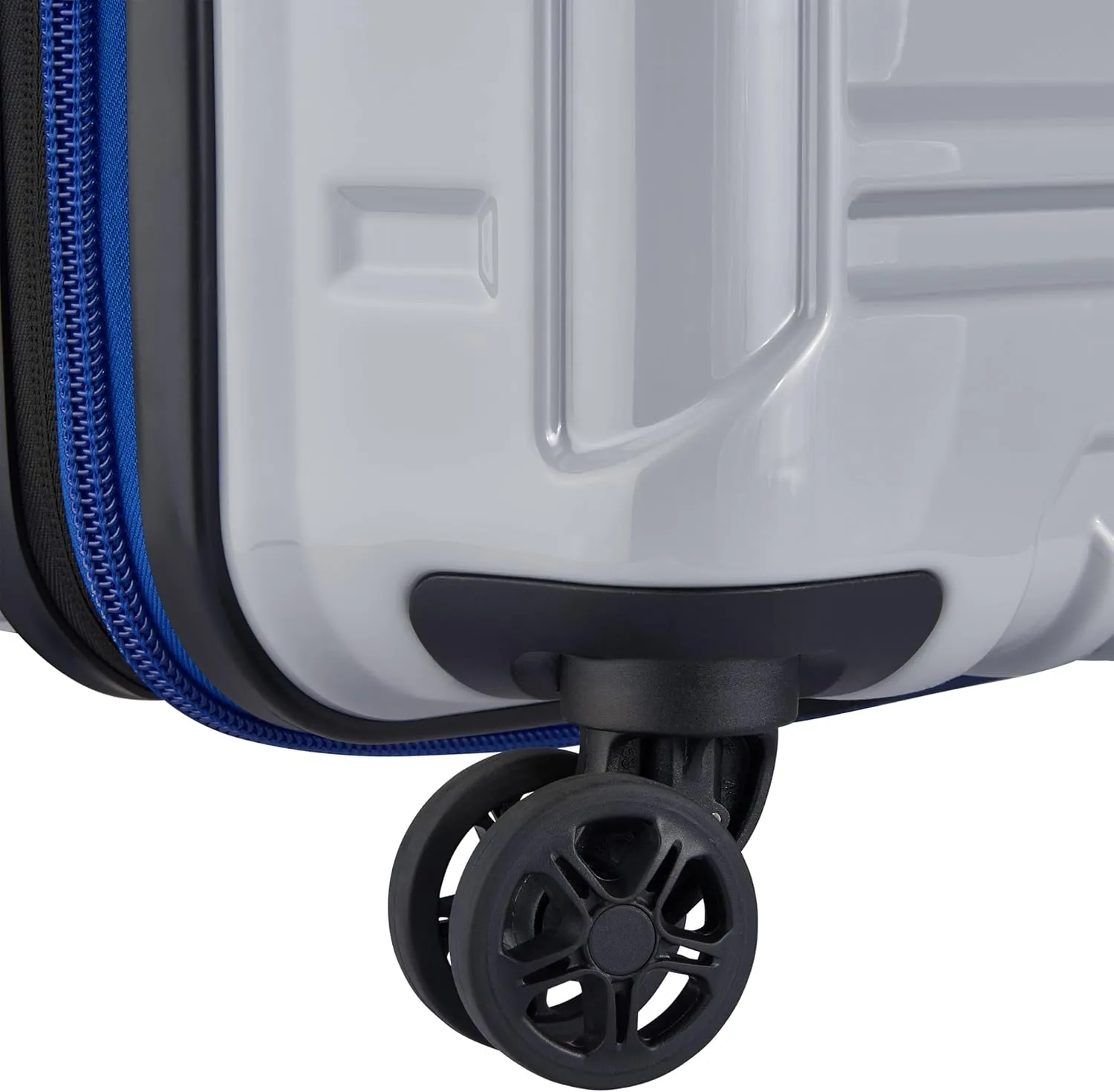 DELSEY PARIS Rempart Hardside Expandable Luggage with Spinner Wheels, Storm Grey, Carry-On 19 Inch