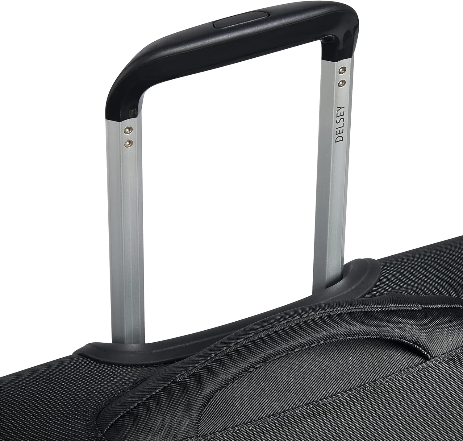 DELSEY PARIS Sky Max 2.0 Softside Expandable Luggage with Spinner Wheels, Black, Carry-on 21 Inch