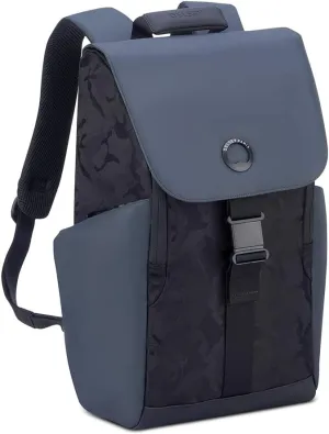 DELSEY PARIS Unisex Adult Modern, Black Camouflage, 15,6 pouces (45,5 cm-20,78L)