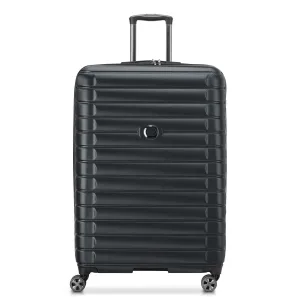 Delsey Shadow 5.0 82cm Hardcase 4 Double Wheel Expandable Check-In Luggage Trolley Black - 00287883100
