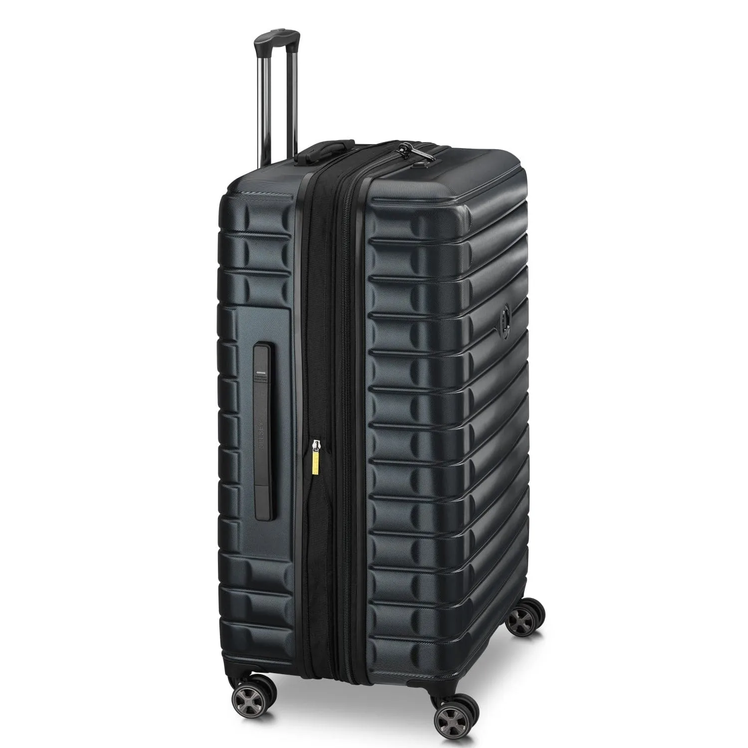 Delsey Shadow 5.0 82cm Hardcase 4 Double Wheel Expandable Check-In Luggage Trolley Black - 00287883100