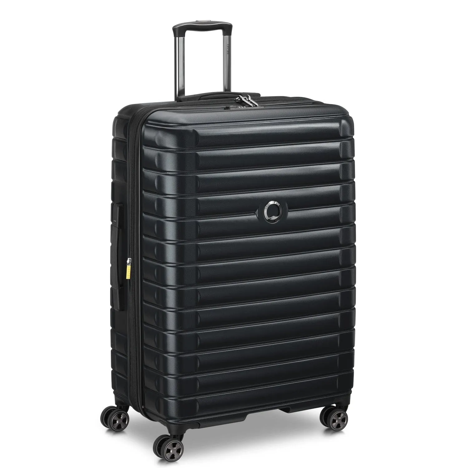 Delsey Shadow 5.0 82cm Hardcase 4 Double Wheel Expandable Check-In Luggage Trolley Black - 00287883100
