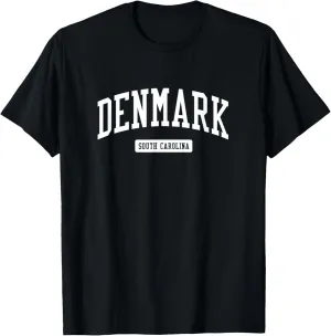 Denmark South Carolina SC Vintage Athletic Sports Design T-Shirt
