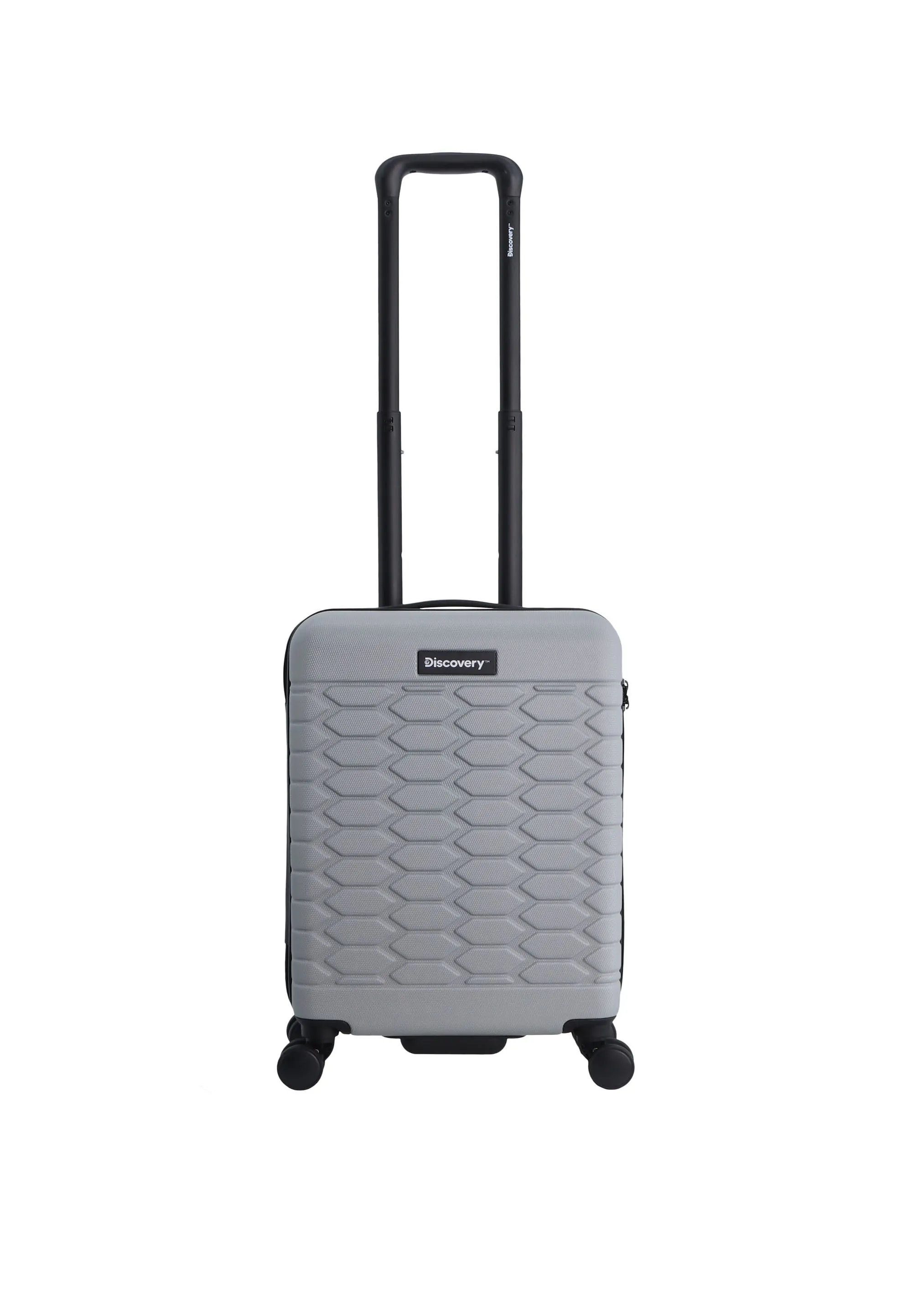 Discovery Reptile Hard Luggage / Trolley / Suitcase Silver