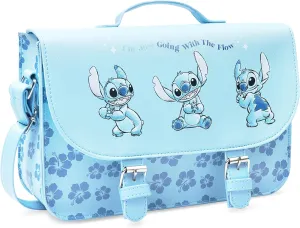 Disney Stitch Crossbody Bags for Women Teenagers Girls Purse Shoulder Bag for Shopping Vacation Stitch Gifts for Girls (Blue)