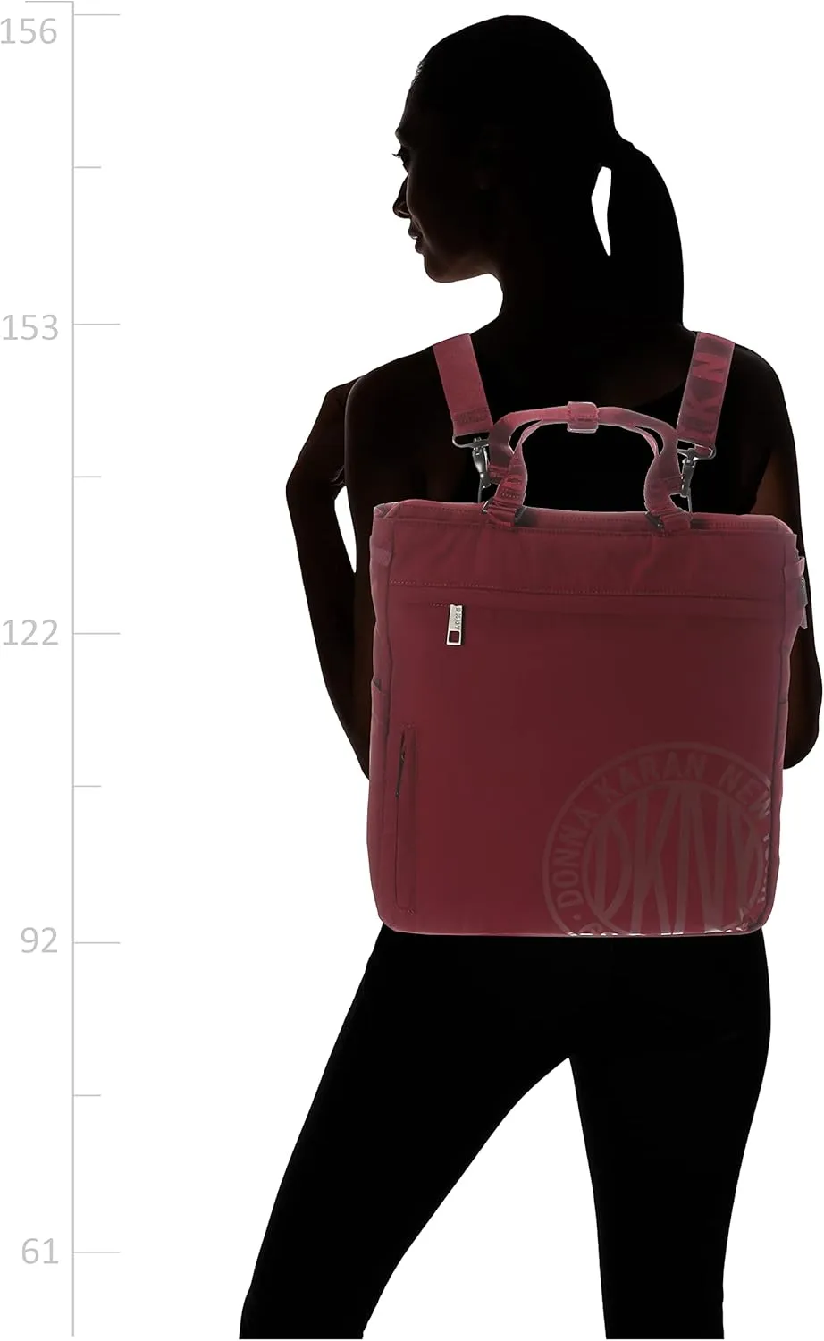 DKNY Urban Sport Backpack, Burgundy, One Size