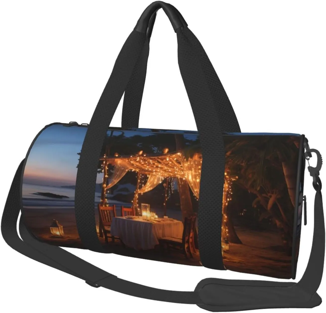 Duffel Bag for Men Women Small Gym Bag Beach dinner Travel Duffel Bag Waterproof Overnight Bag for Sports Workout