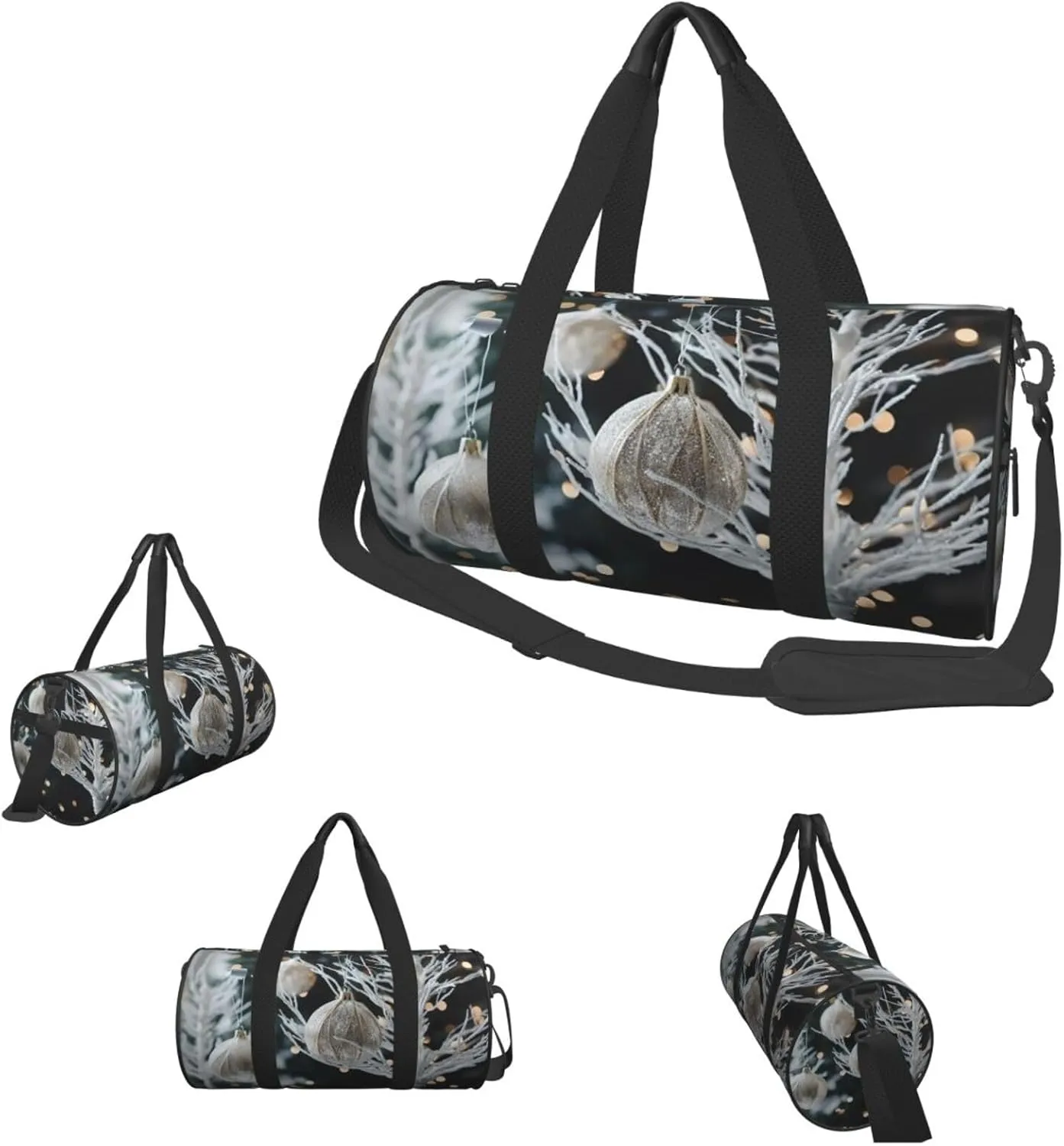 Duffel Bag for Men Women Small Gym Bag Tree Decor Travel Duffel Bag Waterproof Overnight Bag for Sports Workout