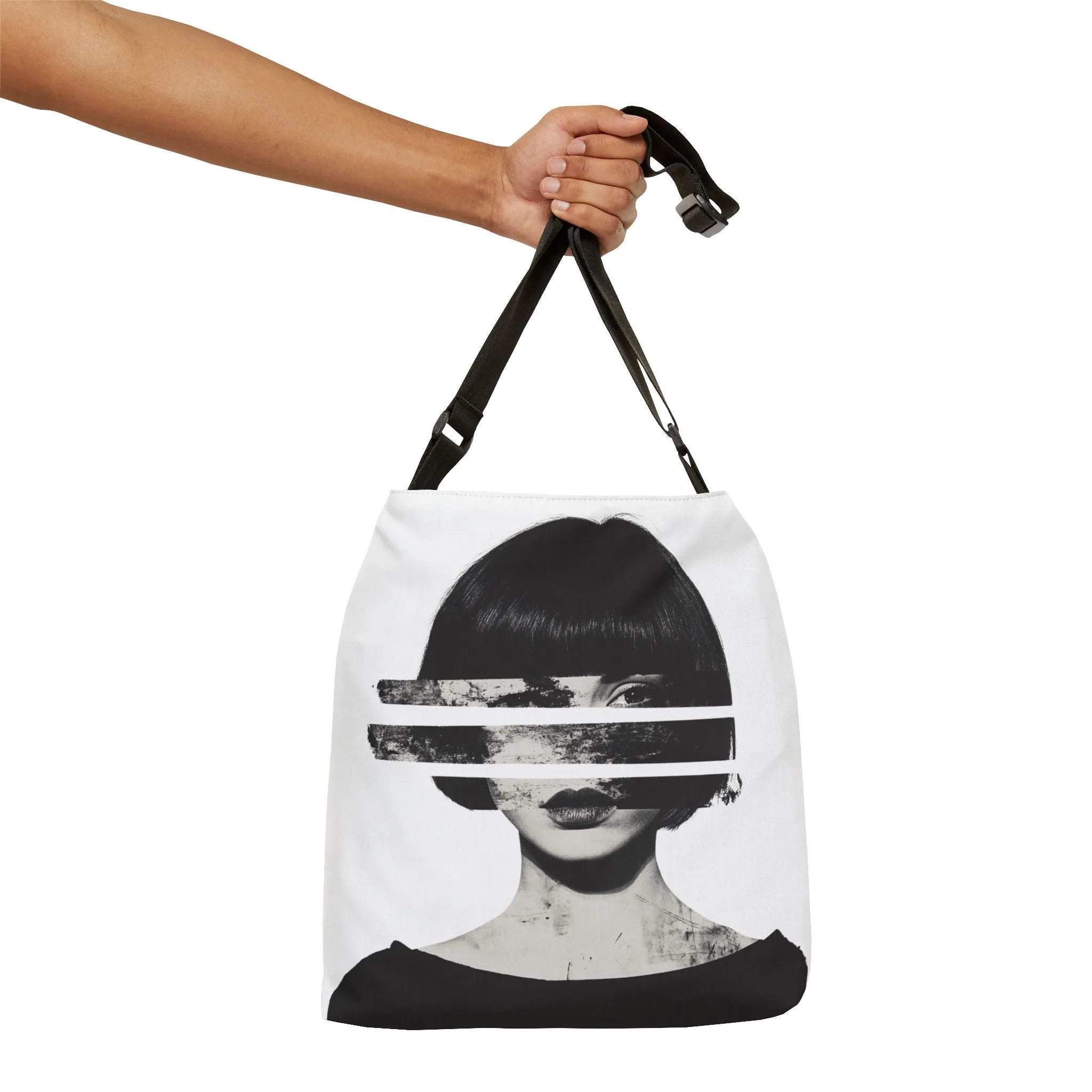 DUO MODERN "Echoes Of Her" Stylish Adjustable Tote Bag