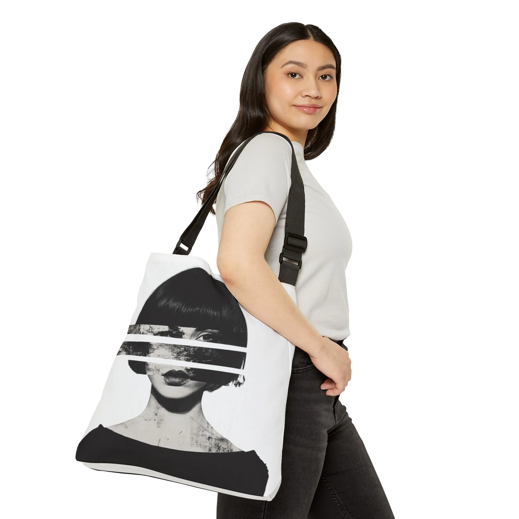 DUO MODERN "Echoes Of Her" Stylish Adjustable Tote Bag
