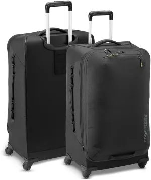 eagle creek Expanse 30" Rolling Suitcase with Wheels, Telescoping Handle, Lockable Zippers, Expandable Main Compartment, Internal Organization/Compression, Black