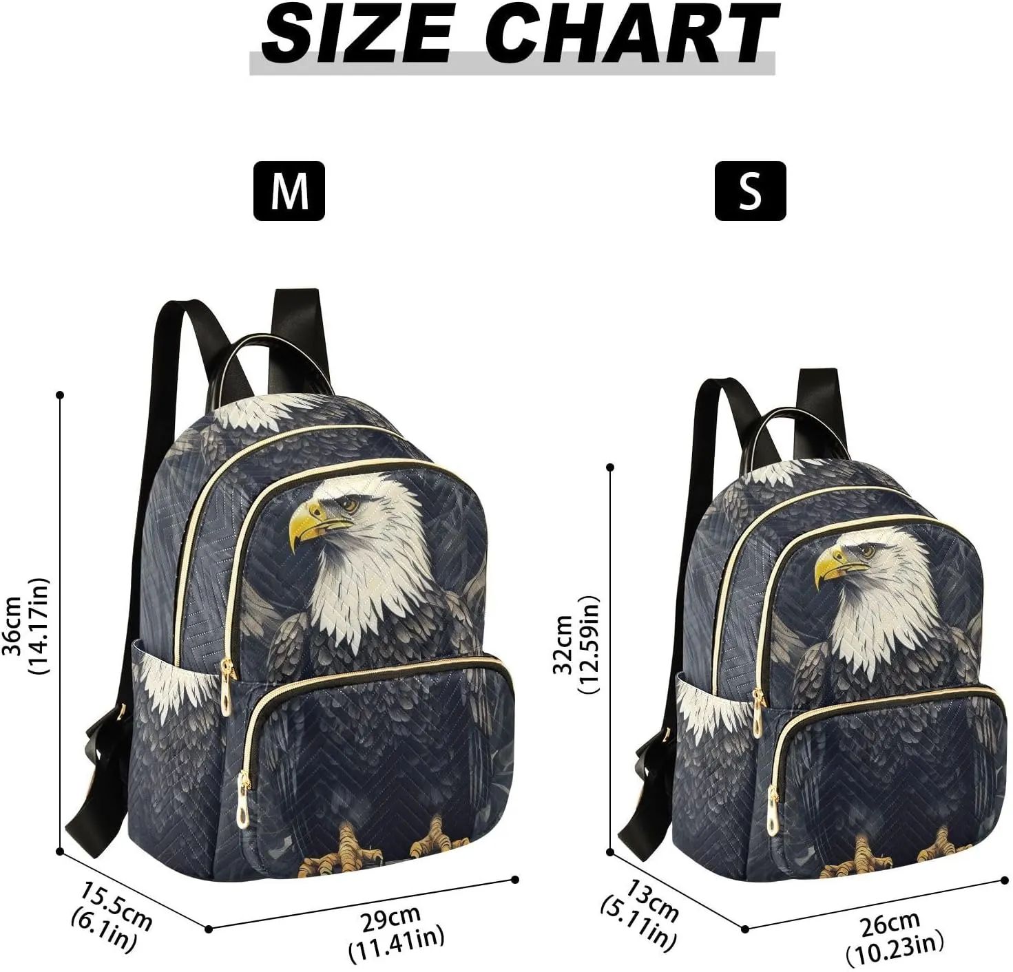 Eagle Mini Backpack Purse for Women Cute Backpack Light Weight Fashion Daypack for Work Travel Daily Backpack