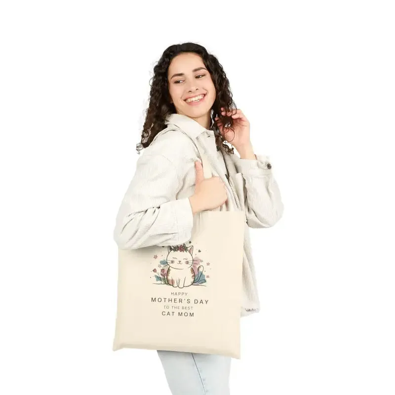 Eco Friendly Cat Mom Tote for Stylish Everyday