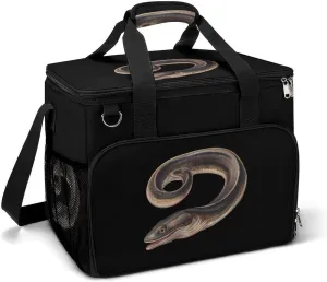 Eel Fish Leakproof Camping Backpack Travel Cooler Bag Beach Food Storage Lunch Pack