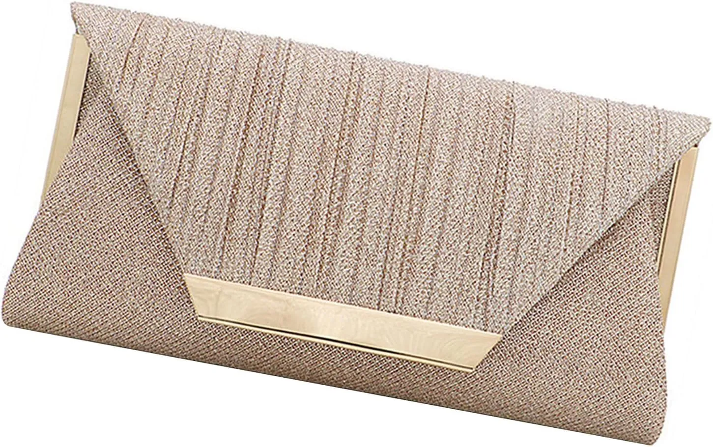 Elegant Glittering Bag with Chain for Women Fashion Crossbody Shoulder Bag Evening Purse for Wedding and Parties